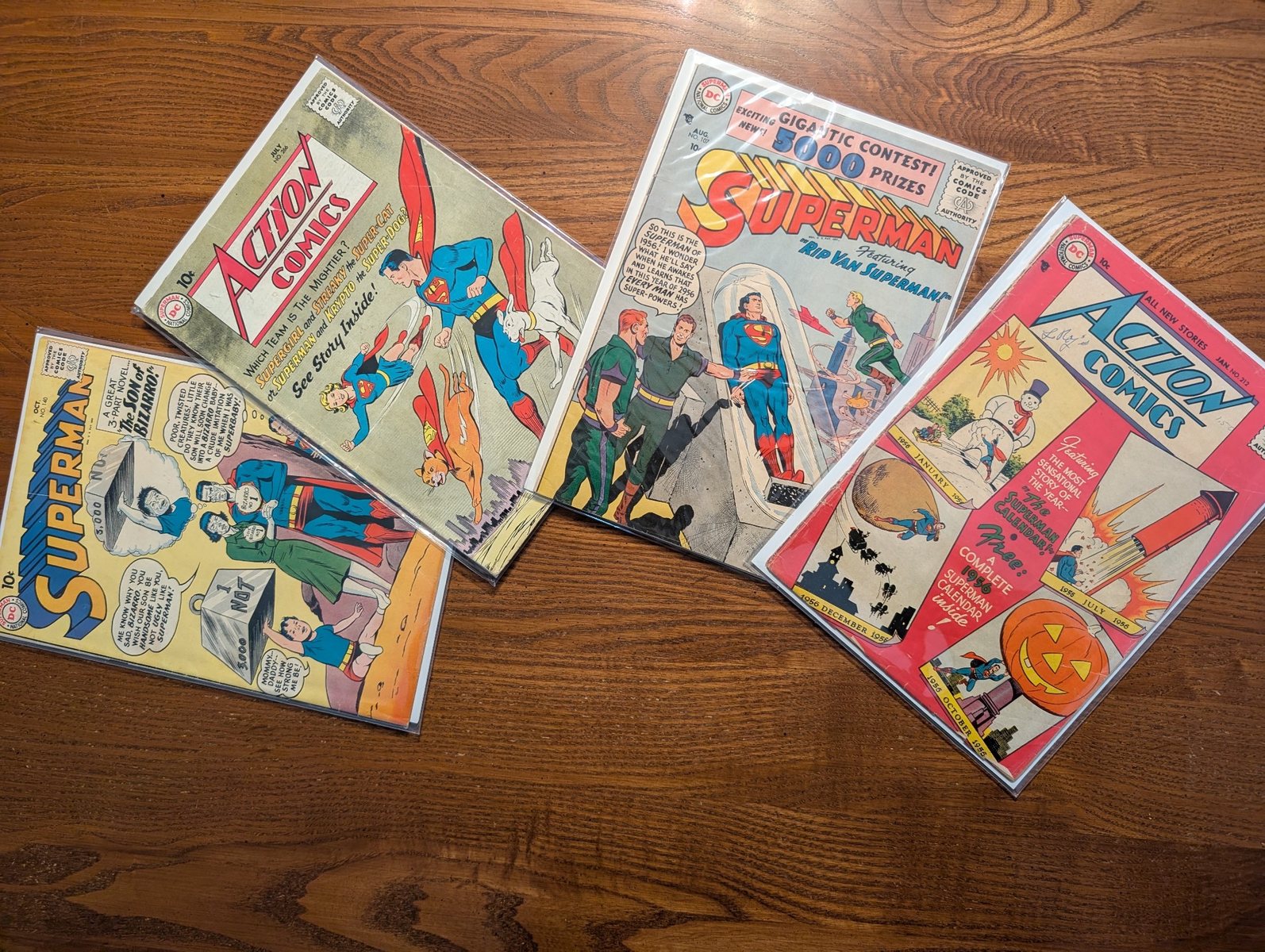 Vintage Superman and DC comics newly added to Showcase 6