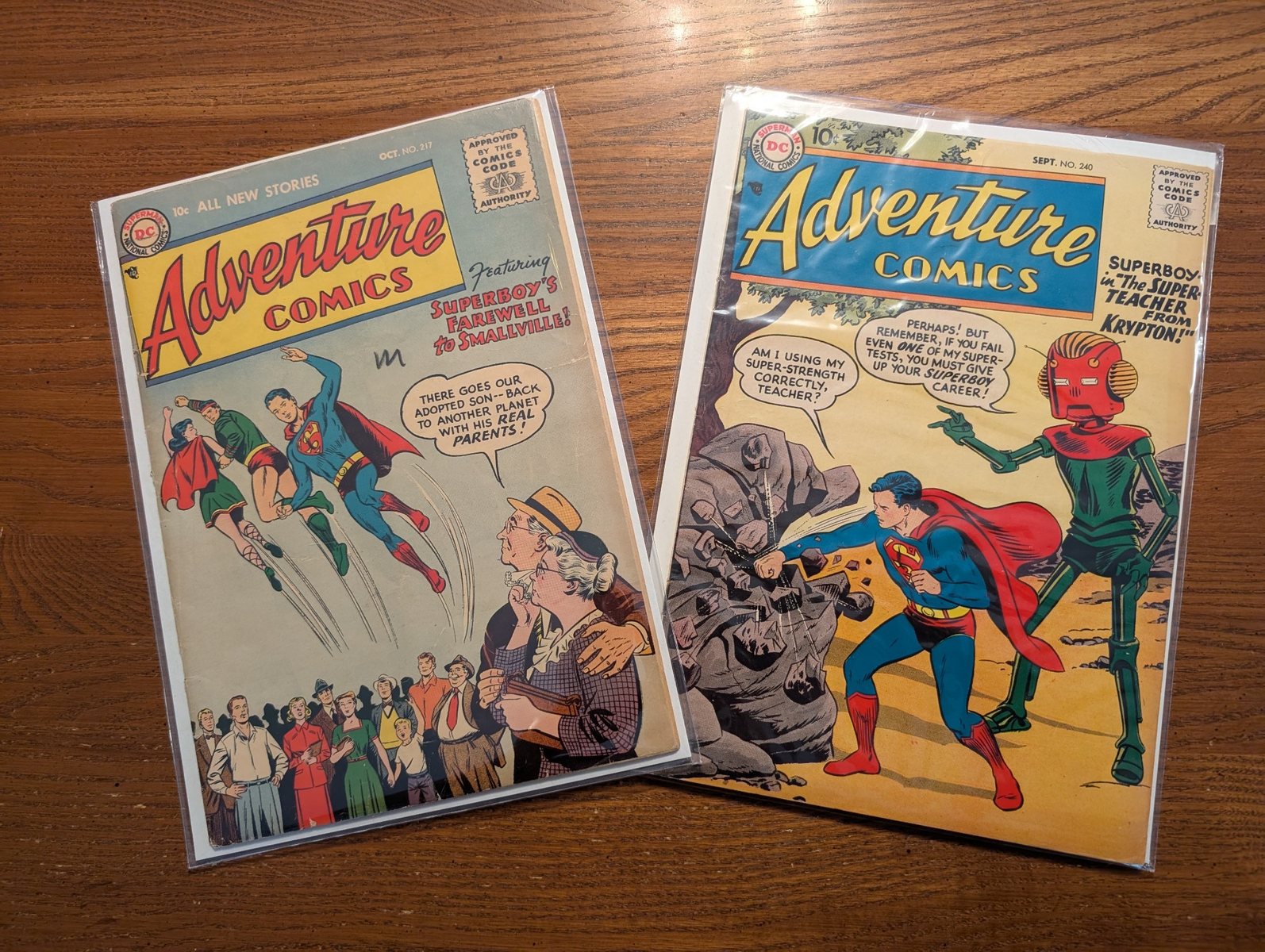 Early Silver Age DC comics