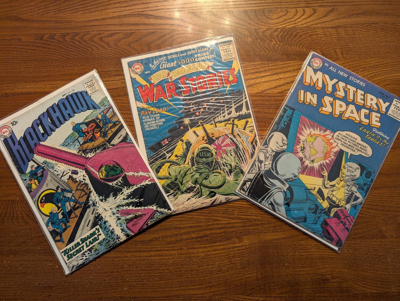 Early Silver Age DC comics